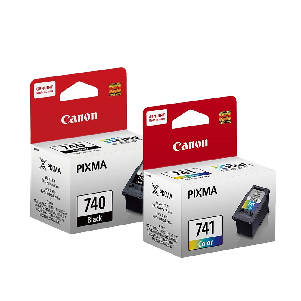 CANON PG-740 CL-741 原廠墨水匣 含台灣保固標籤貼紙 PG740 CL741 適 MG3670 PG740:圖片 4