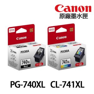 CANON PG-740XL CL-741XL 原廠墨水匣 含台灣保固標籤貼紙 PG740XL CL741XL 適 MG3670