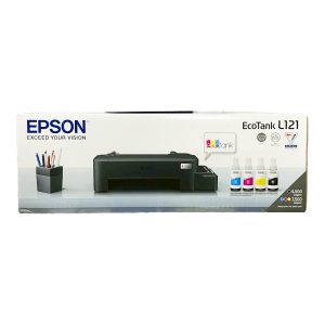 EPSON L121 【全新品+送折疊手機架】單功能連續供墨印表機