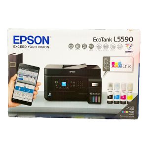 EPSON L5590 【全新品+送折疊手機架】含傳真印表機 列印 影印 掃描 傳真 乙太網路 WIFI 自動進紙器