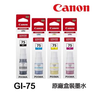 CANON GI-75 GI75 原廠連供墨水 適 GX1070 GX2070
