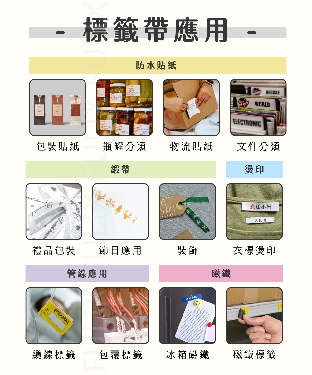EPSON LK LW 高品質副廠標籤帶 12mm 緞帶系列:圖片 7