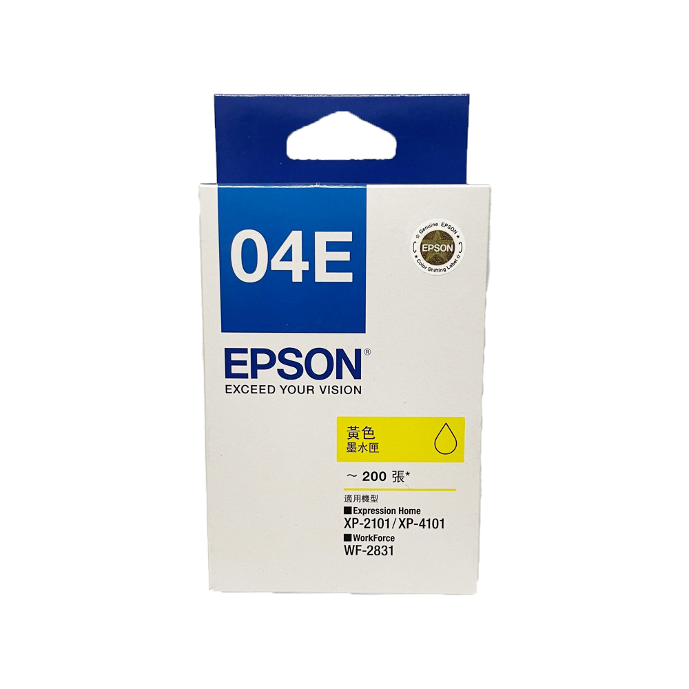 EPSON T04E 04E 原廠墨水匣 適用 XP-2101 XP-4101 WF-2831:圖片 6